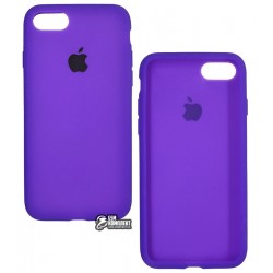 Чехол для Apple iPhone 7, iPhone 8, силиконовый, ультратонкий, 0.3 мм, UltraViolet