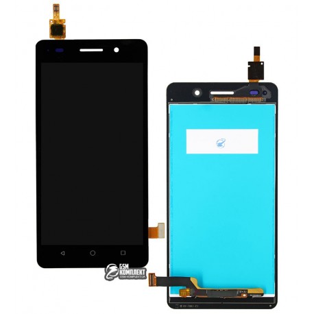 Дисплей для Huawei CHC-U23 G Play Mini, черный, с сенсорным экраном (дисплейный модуль), original (PRC)