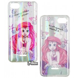 Чохол для Xiaomi Redmi 6A, Mermaid, силіконовий, прозорий