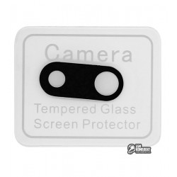 Закаленное защитное стекло на основую камеру для Apple iPhone 7 Plus, iPhone 8 Plus, 0,20 мм 9H, 2,5D, черное