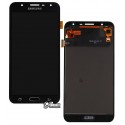 Дисплей для Samsung J701 Galaxy J7 Neo, чорний, з сенсорним екраном, з регулюванням яскравості, (TFT), Best China quality