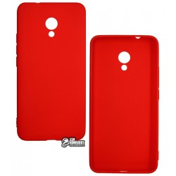 Чехол защитный для Meizu M5S, силиконовый, черный