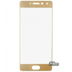 Закаленное защитное стекло для Meizu Pro 7, 0,26 mm 9H, золотистое