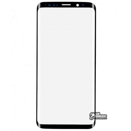 Стекло корпуса для Samsung G960F Galaxy S9, черное