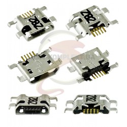 Коннектор зарядки Micro-USB для Huawei G8, Mate 8, 5 pin, тип-B Коннектор зарядки Micro-USB для Huawei G8, Mate 8, 5 pin, тип-B
