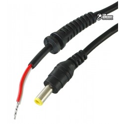 Штекер питания к ноутбуку 5,5/3,0мм прямой, с кабелем