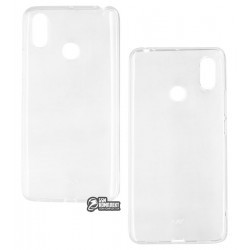 Чехол для Xiaomi Mi Max 3 силиконовый, прозрачный