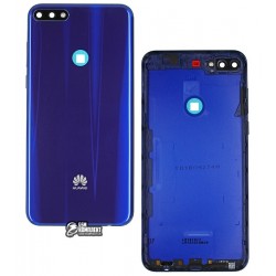 Задняя панель корпуса для Huawei Y7 Prime (2018), синяя Задняя панель корпуса для Huawei Y7 Prime (2018), синяя