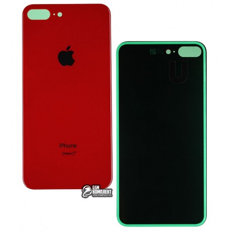 Задняя панель корпуса для Apple iPhone 8 Plus, красная