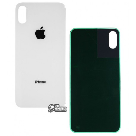 Задняя панель корпуса для Apple iPhone X, белая, Original (PRC)