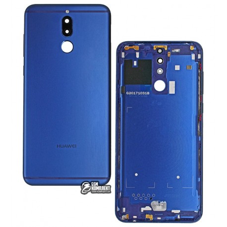 Задня панель корпуса для Huawei Honor 7X, синя, BND-L21 dual SIM