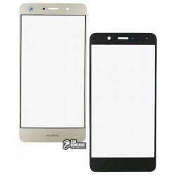 Стекло корпуса для Huawei Nova Lite+, Y7 (2017), золотистое