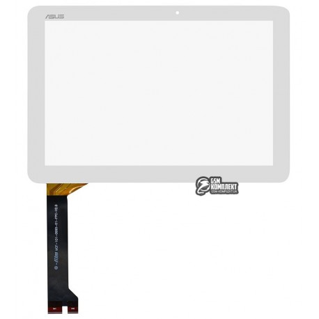 Тачскрин для планшета Asus MeMO Pad 10 ME102A, белый, #MCF-101-0990-01-FPC-V2.0