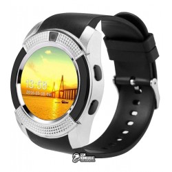 Смарт часы Smart Watch V8, серебро
