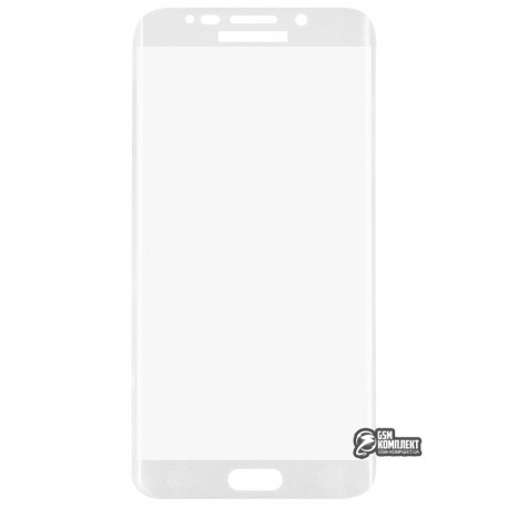 Закаленное защитное стекло для Samsung G928 Galaxy S6 Edge, 0,3мм, 3D прозрачное