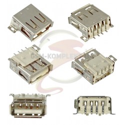 Гнездо USB-A SMD USB-02-A-FS-90 Гнездо USB-A SMD USB-02-A-FS-90