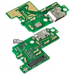 Шлейф для Huawei Nova Lite (2017), P9 Lite mini, Y6 Pro (2017), микрофона, коннектора зарядки, плата зарядки