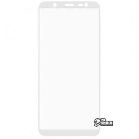 Закаленное защитное стекло для Samsung J810 Galaxy J8 (2018), 2.5D, 0,26 мм 9H