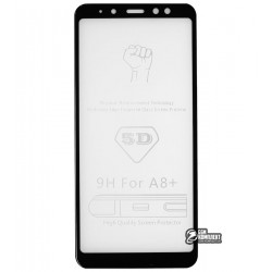Закаленное защитное стекло для Samsung A730 Galaxy A8 Plus (2018), 0,26 мм 9H, 3D
