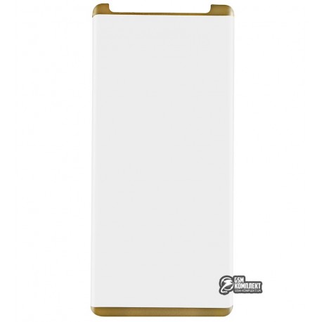 Закаленное защитное стекло для Samsung N950 Galaxy Note 8, 3D Glass, 0,3 mm 9H, золотистое Закаленное защитное стекло для Samsung N950 Galaxy Note 8, 3D Glass, 0,3 mm 9H, золотистое