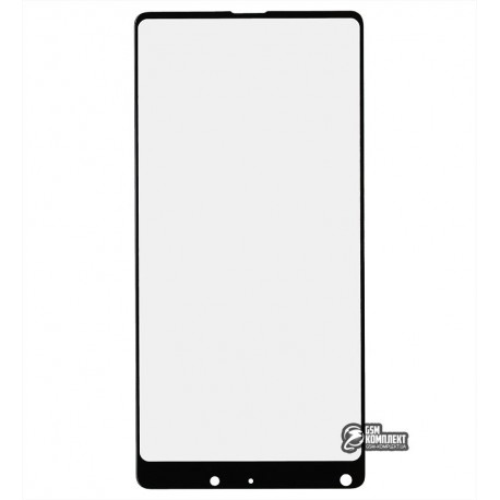 Закаленное защитное стекло для Xiaomi Mi MIX 2, 0,26 mm 9H, 2,5D, черное