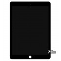 Дисплей для планшету iPad Air 2, чорний, з сенсорним екраном (дисплейний модуль)