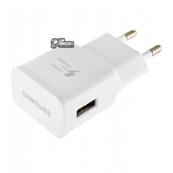Зарядное устройство Samsung EP-TA20EWE FastCharger 2A / QC2.0/QC3.0, белое