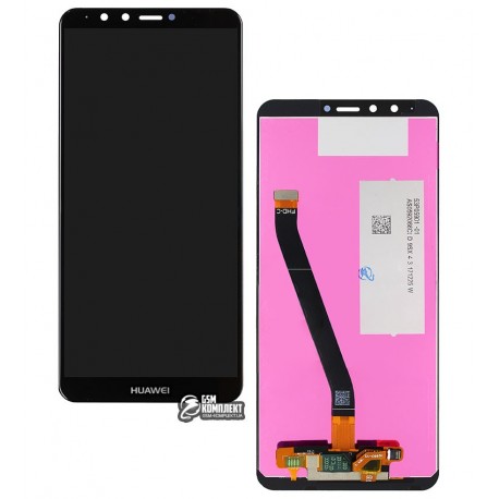 Дисплей для Huawei Enjoy 8 Plus, Y9 (2018), черный, с сенсорным экраном (дисплейный модуль), Original (PRC), FLA-LX1/FLA-LX3