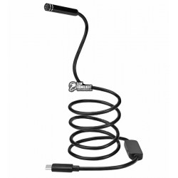 USB-ендоскоп, камера 640х480, IP67, l = 1030 мм, USB Type-C з OTG перехідником USB-ендоскоп, камера 640х480, IP67, l = 1030 мм, USB Type-C з OTG перехідником