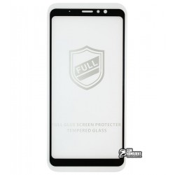 Закаленное защитное стекло для Meizu M8 Note, 0,26 мм 9H, 2.5D, Full Glue, черное