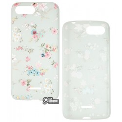 Чехол для Xiaomi Redmi 6A, силиконовый, матовый, мелкие цветы