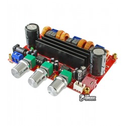 Аудио усилитель XH-M139 D-класса 2.1 на TPA3116D2 2x50W+100W