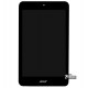 Дисплей для планшета Acer Iconia One 7 B1-750, черный, с сенсорным экраном (дисплейный модуль), с рамкой