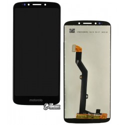 Дисплей для Motorola XT1944 Moto E5, черный, с сенсорным экраном, Original (PRC)