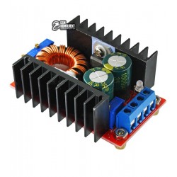 Повышающий преобразователь инвертор 150W с регулировкой тока и напряжения, вход 10-32V / выход 12-35V