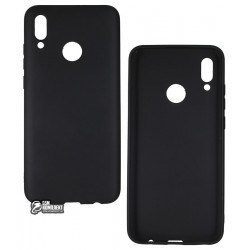 Чехол для Huawei P smart, Honor 10 Lite, Joy, силиконовый, матовый, черный