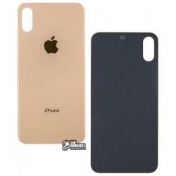 Задняя панель корпуса для Apple iPhone XS, золотистая Задняя панель корпуса для Apple iPhone XS, золотистая