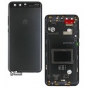 Задня кришка батареї для Huawei P10, чорний колір