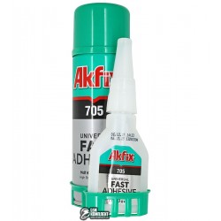 Akfix 705, гелиевый клей с активатором(50г + 200г) Akfix 705, гелиевый клей с активатором(50г + 200г)