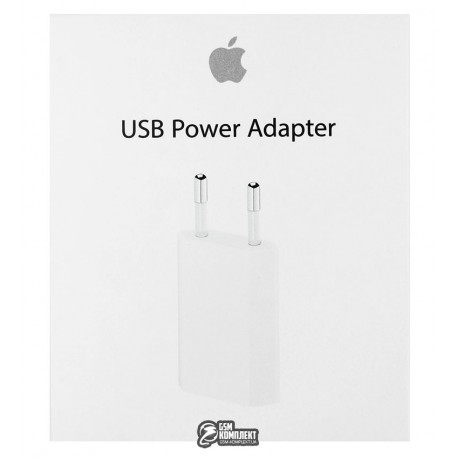Сетевое зарядное устройство Apple 5W USB Power Adapter (из комплекта) (MD813)