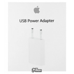 Сетевое зарядное устройство Apple 5W USB Power Adapter (high-copy) (MD813)