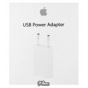 Мережевий зарядний пристрій Apple 5W USB Power Adapter (High quality) (MD813)