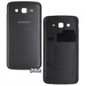 Задня кришка батареї для Samsung G7102 Galaxy Grand 2 Duos, чорний колір