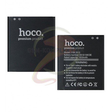 Аккумулятор Hoco EB-BJ100BBE, EB-BJ100CBE, для Samsung J100H/DS Galaxy J1, Li-ion, 3,7 В, 1700 мАч