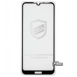 Закаленное защитное стекло для Huawei Y6 (2019), 0.26 mm 9H, 2,5D, Full Glue, черное