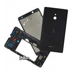 Корпус для Nokia XL Dual Sim, чорний Корпус для Nokia XL Dual Sim, чорний