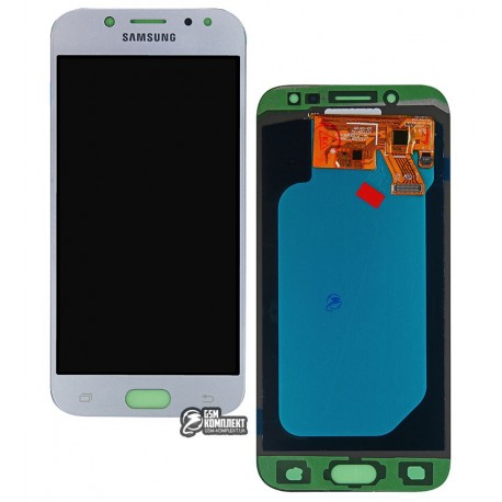 Дисплей для Samsung J530F Galaxy J5 (2017), голубой, с сенсорным экраном (дисплейный модуль), (OLED), High Copy