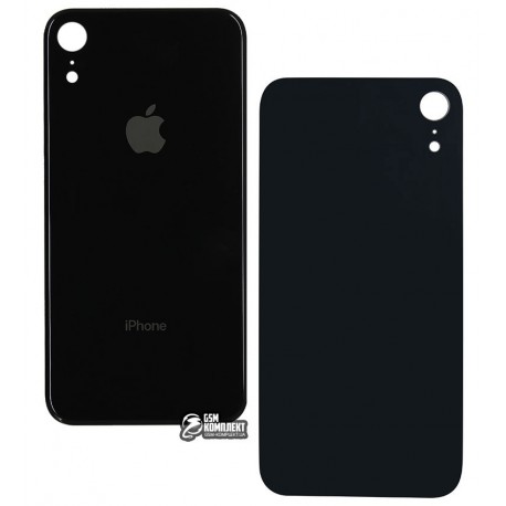 Задняя панель корпуса для Apple iPhone XR, черная