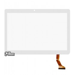 Тачскрин (сенсорный экран, сенсор) для китайского планшета 10.1", 50 pin, с маркировкой MJK-0720 FPC, MJK-0722 FPC, MJK-0758 FPC, MJK-0624 FPC, MJK-0874 FPC, MJK-0692 FPC, MJK-0869 FPC, Kingvina-PG1026-FPC, для Nomi C10105 Stella+, размер 236*167, белый Тачскрин (сенсорный экран, сенсор) для китайского планшета 10.1", 50 pin, с маркировкой MJK-0720 FPC, MJK-0722 FPC, MJK-0758 FPC, MJK-0624 FPC, MJK-0874 FPC, MJK-0692 FPC, MJK-0869 FPC, Kingvina-PG1026-FPC, для Nomi C10105 Stella+, размер 236*167, белый