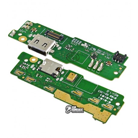 Шлейф для Sony G3221 Xperia XA1 Ultra, G3223 Xperia XA1 Ultra, коннектора зарядки, плата зарядки